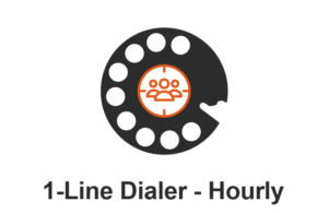 POWER DIALER CRM 1-Line Dialer Hourly