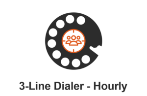 POWER DIALER CRM 3-Line Dialer Hourly | SALESDIALERS